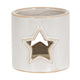 White Ceramic Star Cut-Out Tealight Holder_3538