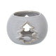 White Ceramic Tree Cut-Out Round Tealight Holder_3544