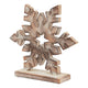 White Wash Collection Wooden Snowflake Decoration_3586