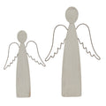 Whitewashed Rustic Standing Angel_3639