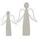 Whitewashed Rustic Standing Angel_3639
