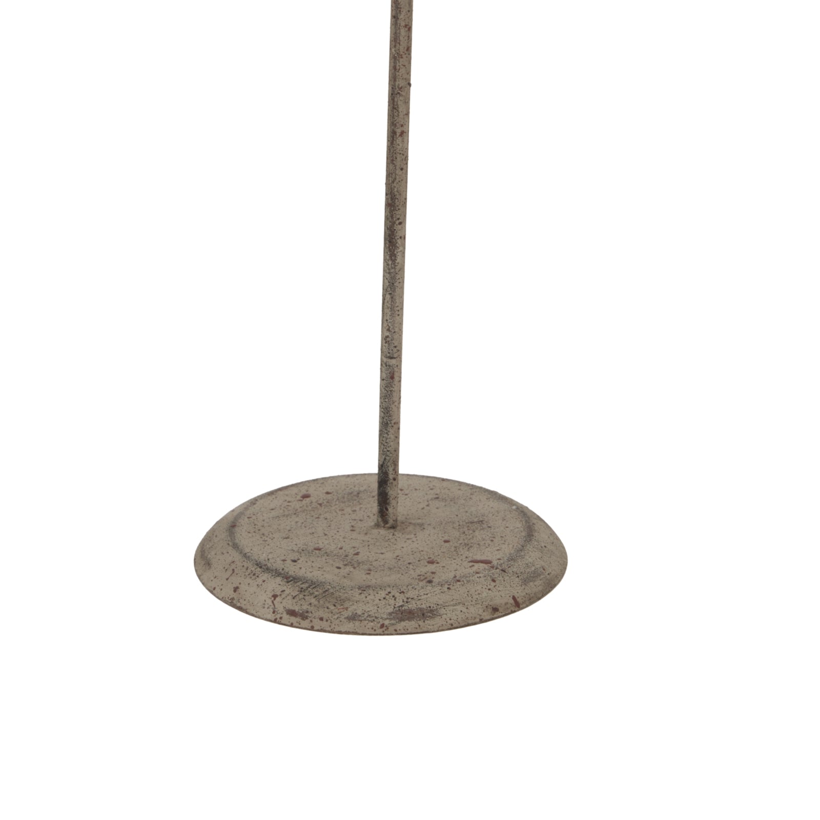 Whitewashed Rustic Star On Stand_3642