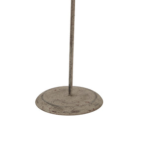 Whitewashed Rustic Star On Stand_3642