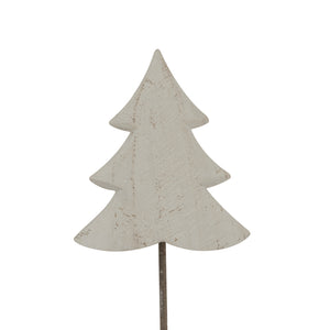 Whitewashed Rustic Tree On Stand_3646