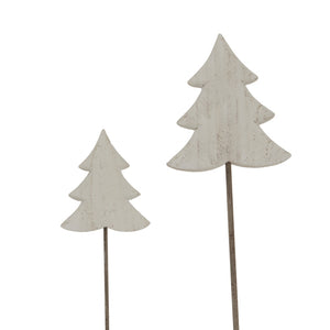 Whitewashed Rustic Tree On Stand_2084