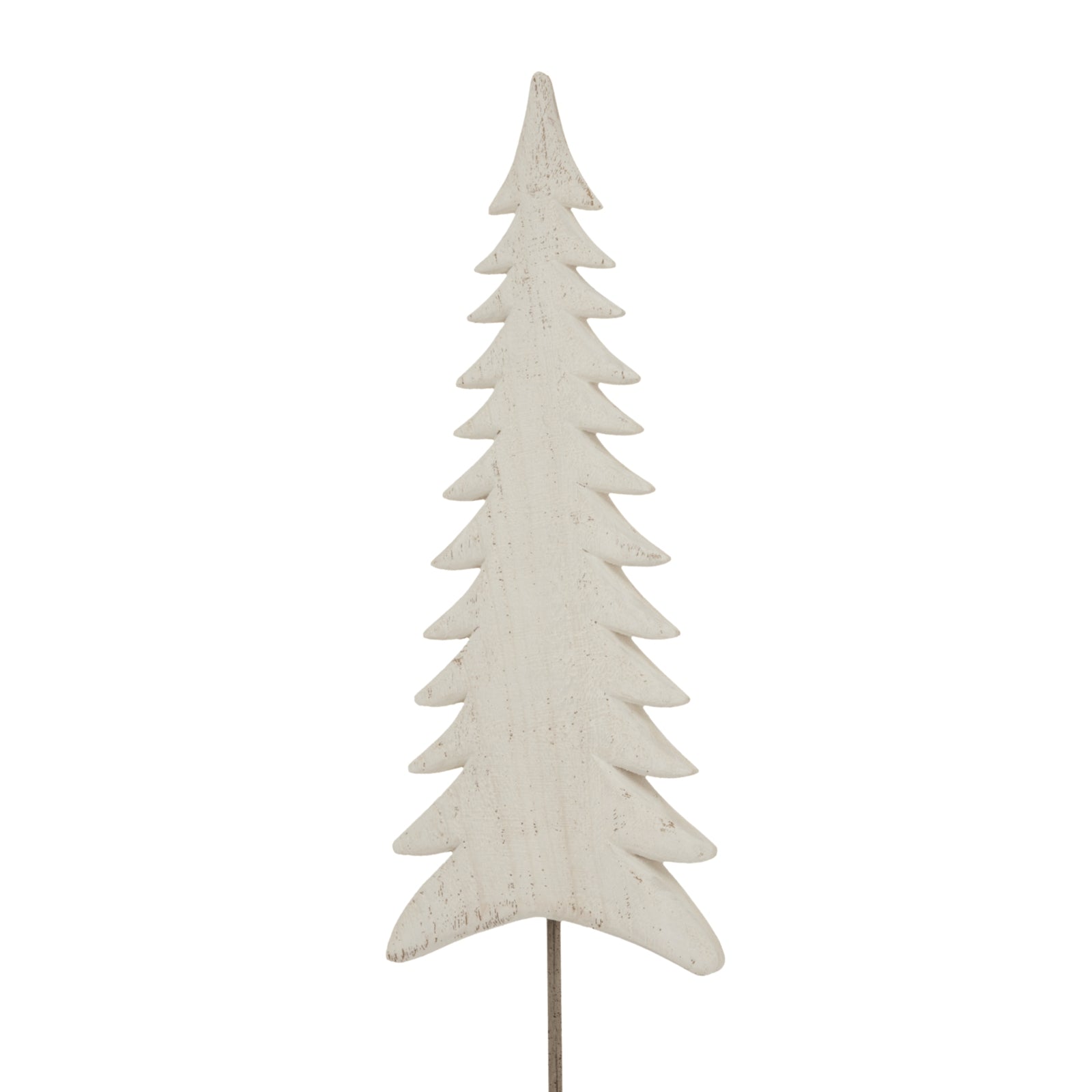 Whitewashed Tall Tree On Stand_2087
