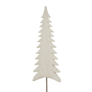 Whitewashed Tall Tree On Stand_2087
